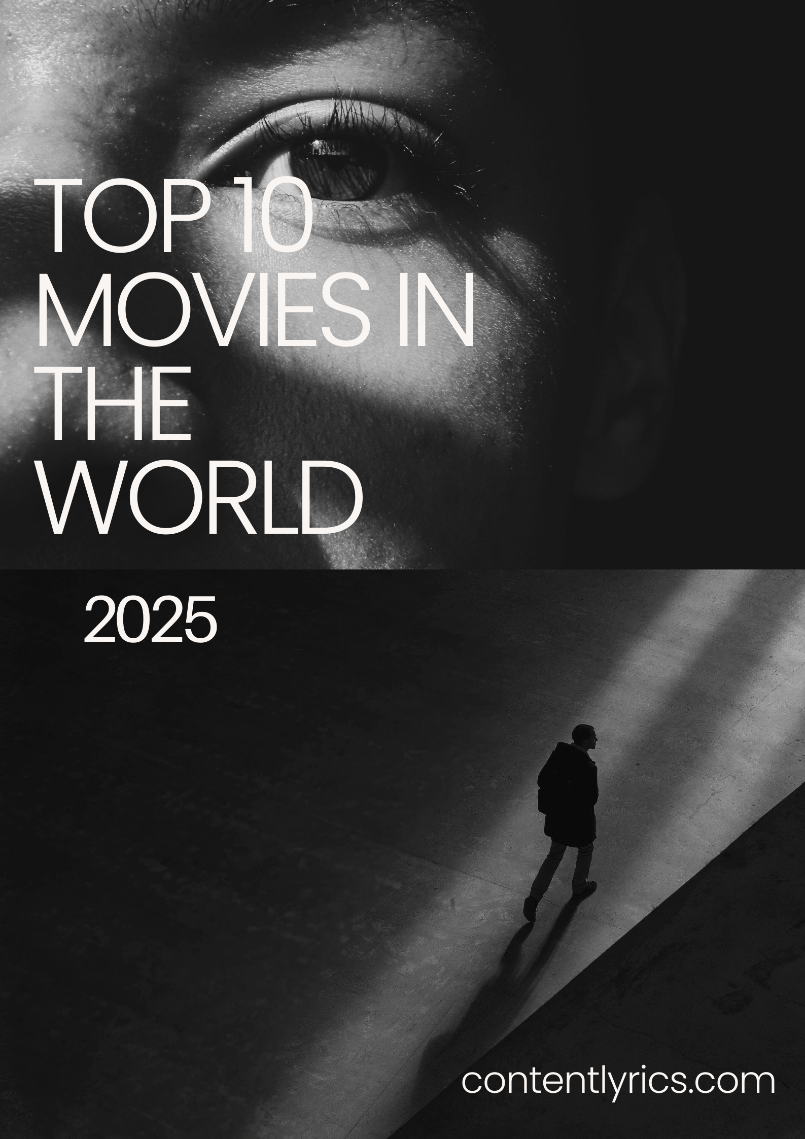 Top 10 Movies in the World Poster Collage